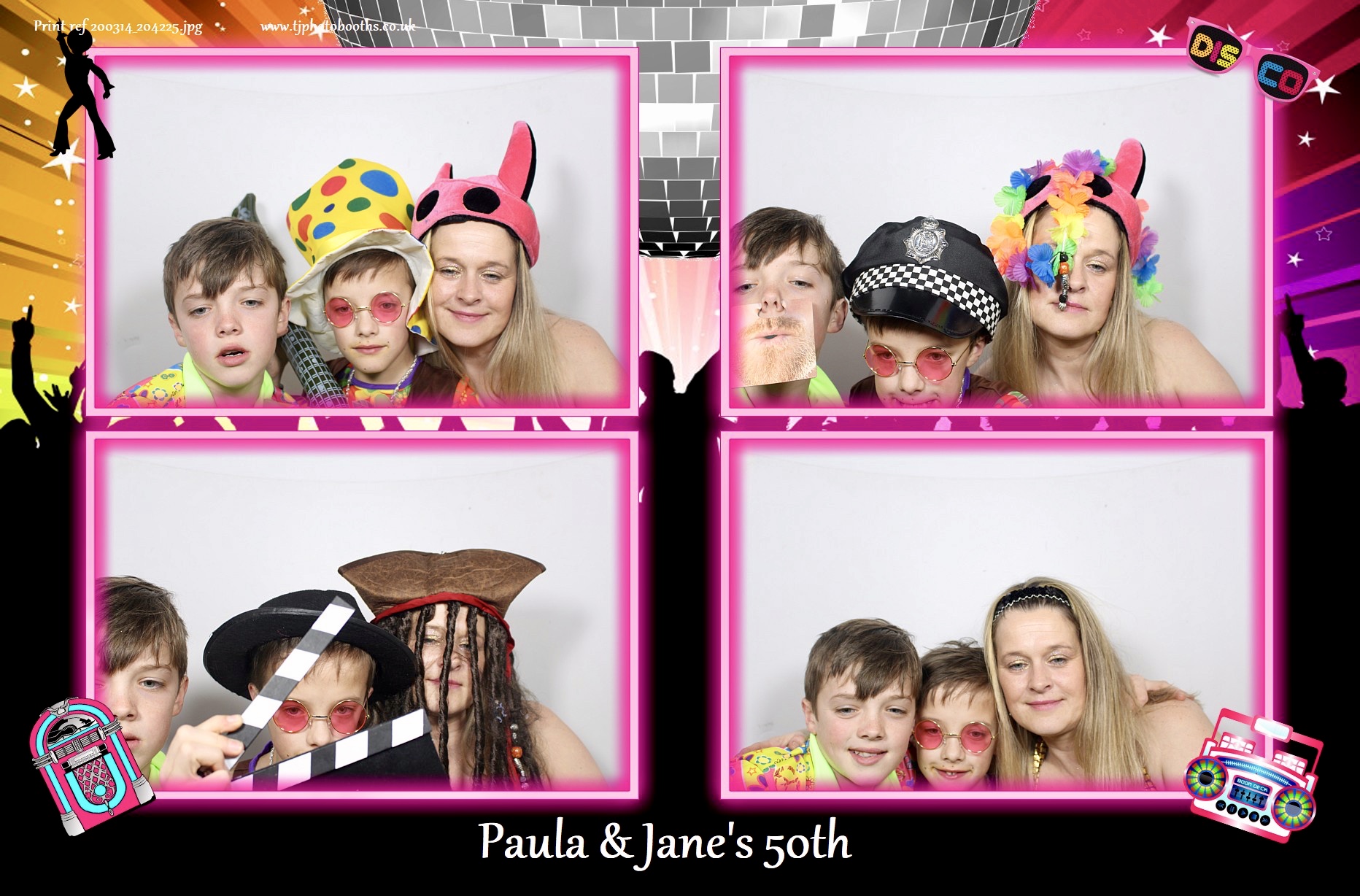 Paula & Jane's 50th | View more photos from the event at gallery.tjphotobooths.co.uk/u/TJPhotobooths/Paula-Janes-50th